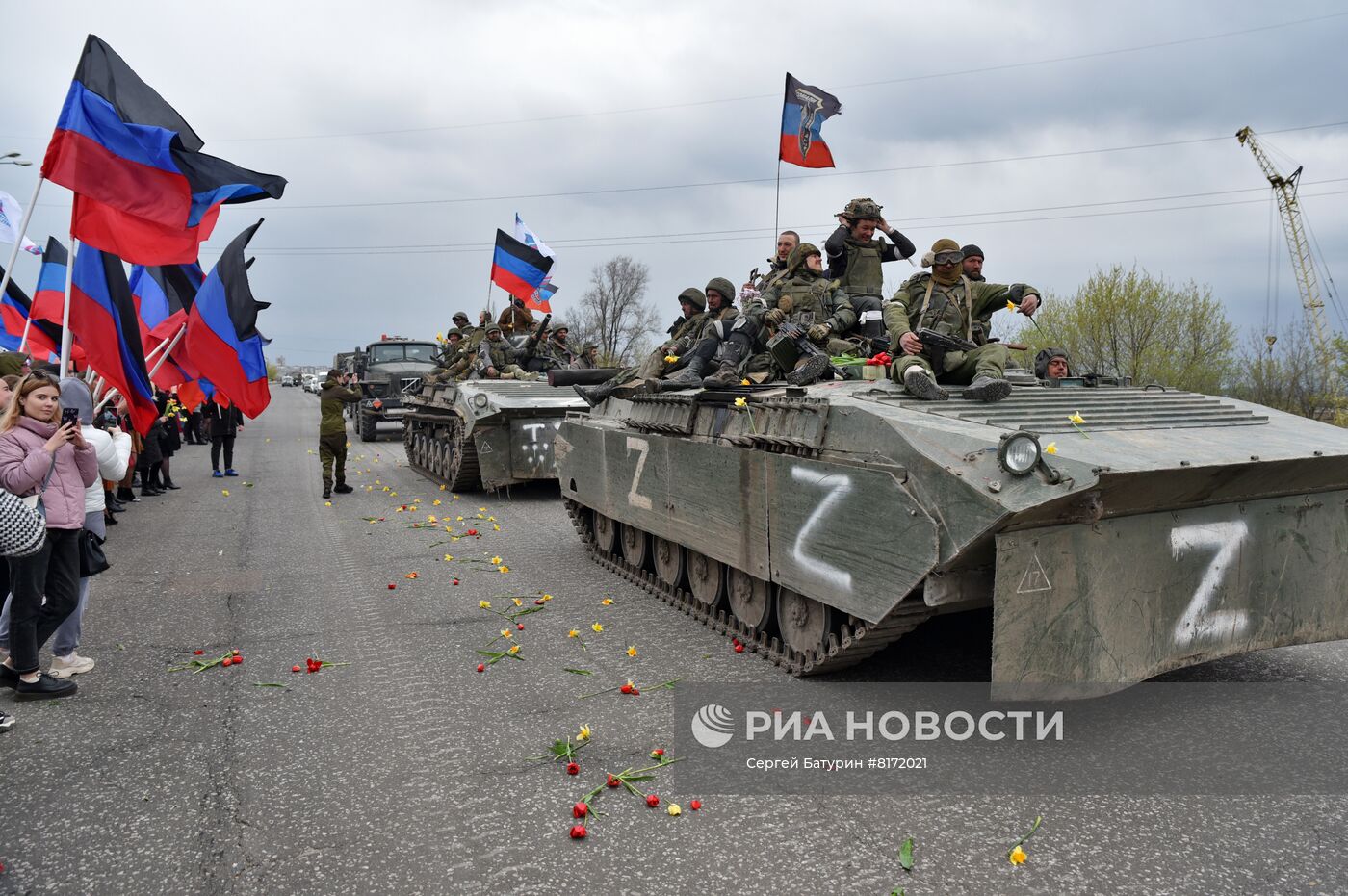 Вывод подразделений ДНР из Мариуполя