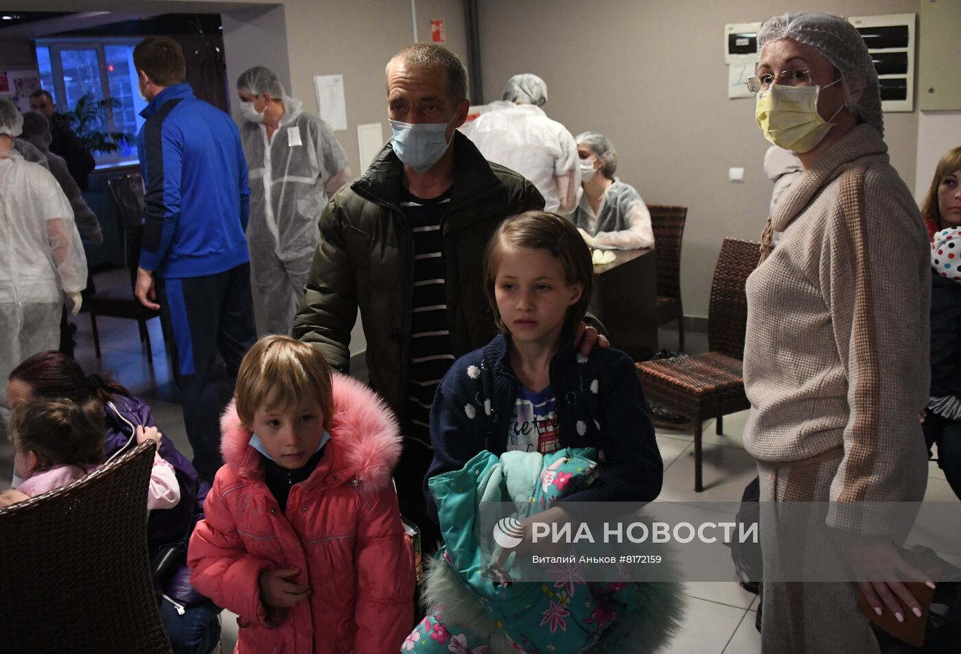 Вынужденные переселенцы из Донбасса прибыли в Приморский край