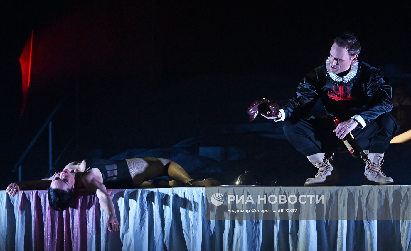 Спектакль "Дон Кихот" в театре на Таганке