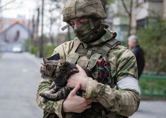 Мелитополь возвращается к мирной жизни
