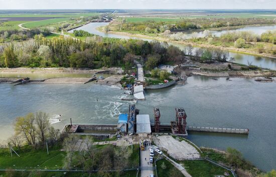 Обрушение плотины на Фёдоровском гидроузле
