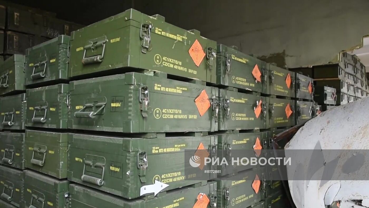 Российские военные взяли под контроль склад с боеприпасами в Балаклее Харьковской области