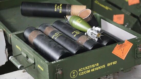 Российские военные взяли под контроль склад с боеприпасами в Балаклее в Харьковской области