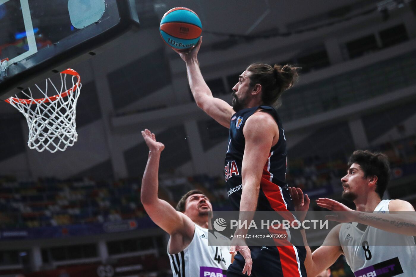 Баскетбол. Единая Лига ВТБ. Матч ЦСКА - "Нижний Новгород"