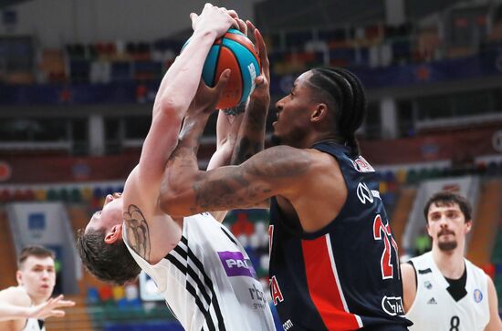 Баскетбол. Единая Лига ВТБ. Матч ЦСКА - "Нижний Новгород"