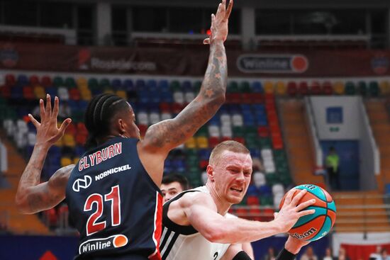 Баскетбол. Единая Лига ВТБ. Матч ЦСКА - "Нижний Новгород"