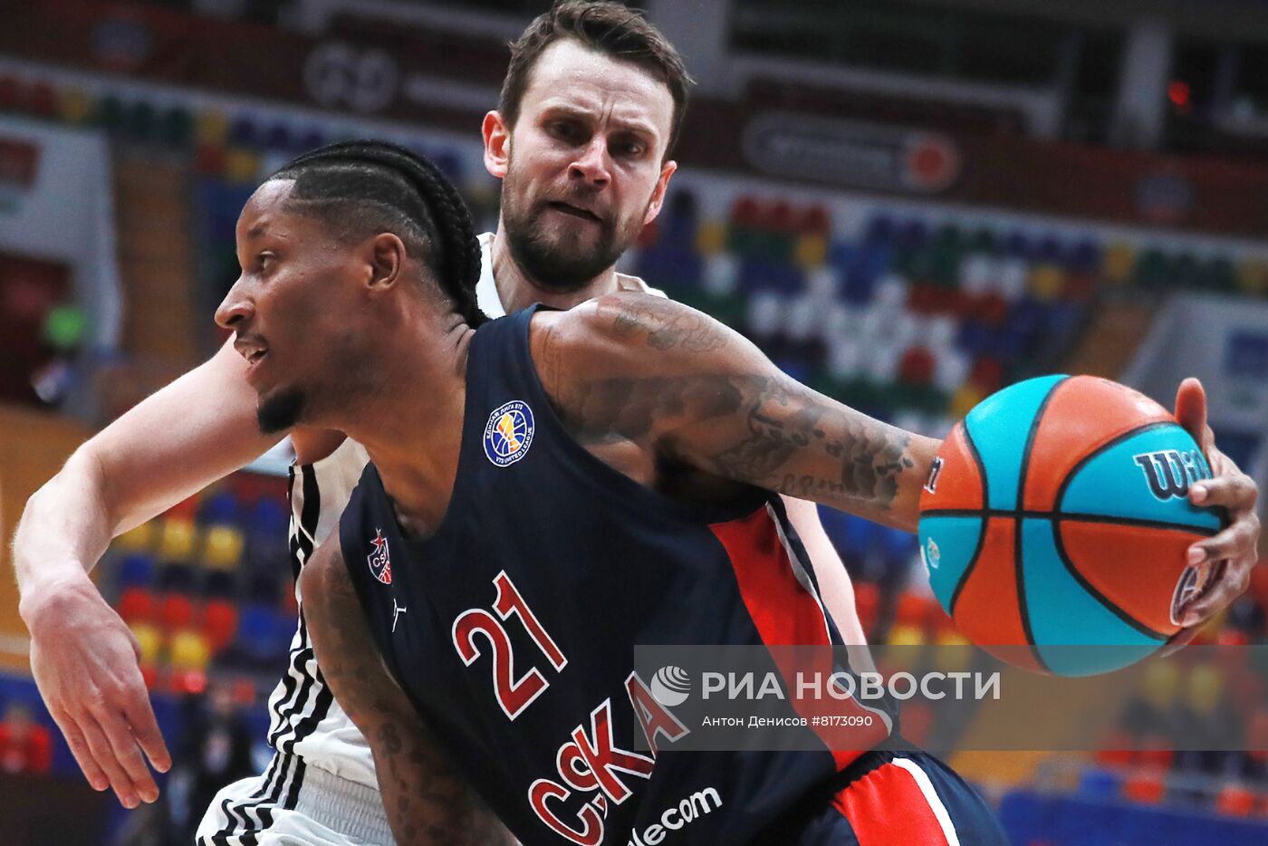 Баскетбол. Единая Лига ВТБ. Матч ЦСКА - "Нижний Новгород"