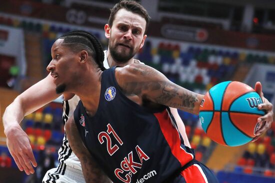 Баскетбол. Единая Лига ВТБ. Матч ЦСКА - "Нижний Новгород"