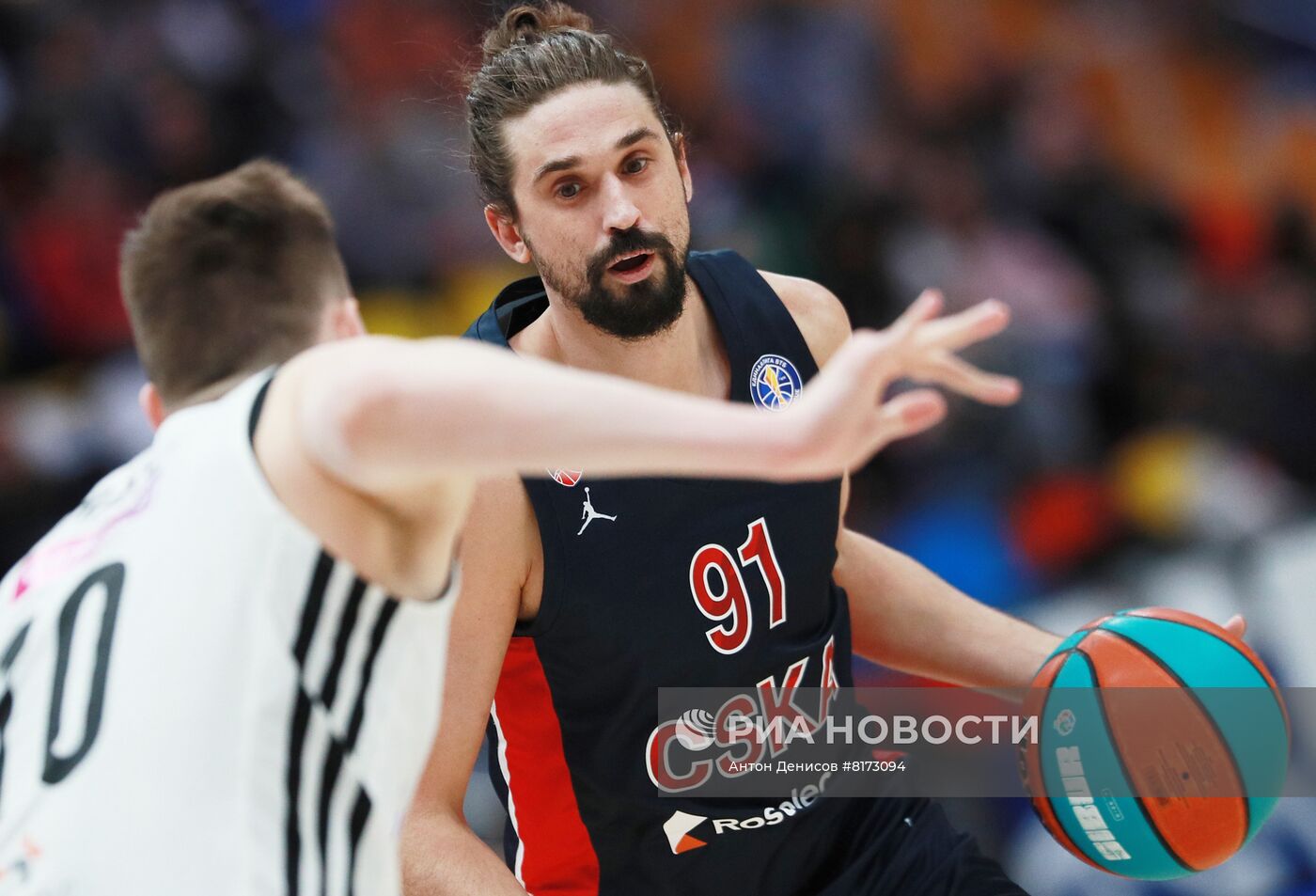 Баскетбол. Единая Лига ВТБ. Матч ЦСКА - "Нижний Новгород"
