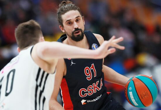 Баскетбол. Единая Лига ВТБ. Матч ЦСКА - "Нижний Новгород"