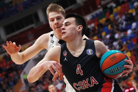 Баскетбол. Единая Лига ВТБ. Матч ЦСКА - "Нижний Новгород"