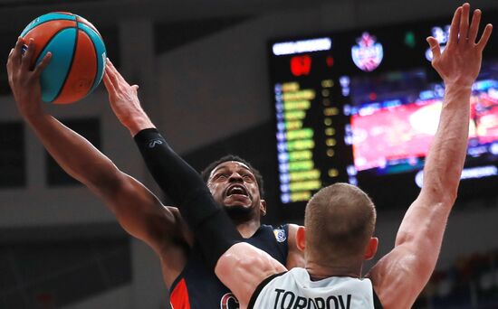 Баскетбол. Единая Лига ВТБ. Матч ЦСКА - "Нижний Новгород"