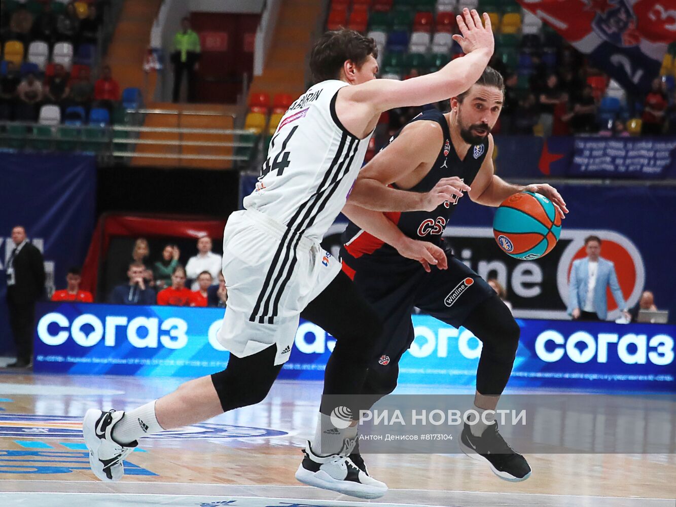 Баскетбол. Единая Лига ВТБ. Матч ЦСКА - "Нижний Новгород"