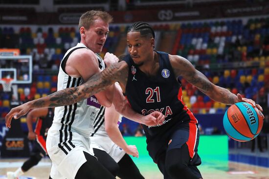 Баскетбол. Единая Лига ВТБ. Матч ЦСКА - "Нижний Новгород"