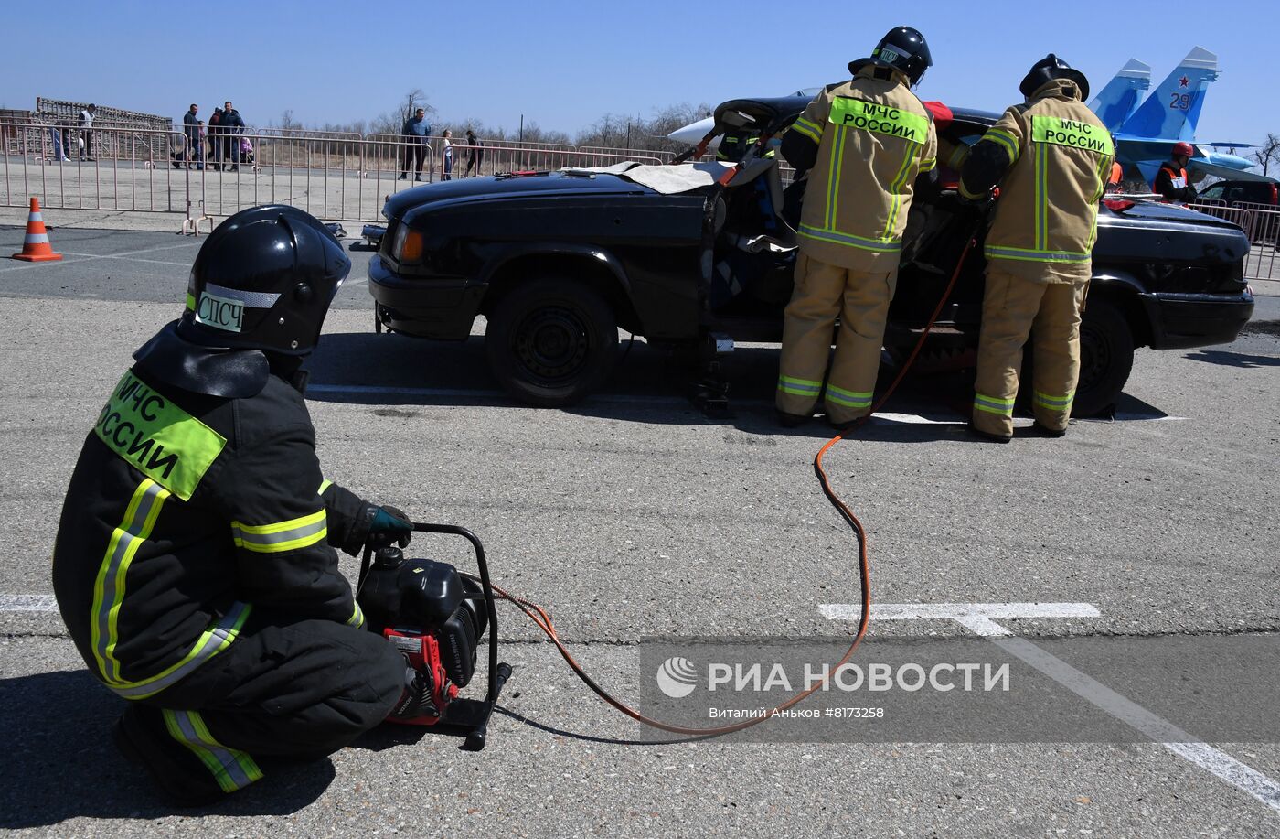 Соревнования дальневосточных команд МЧС РФ во Владивостоке