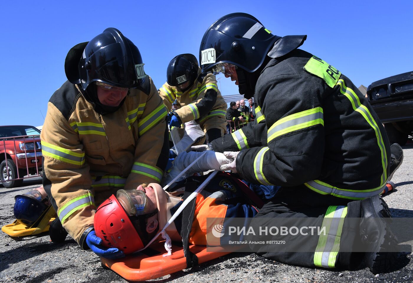 Соревнования дальневосточных команд МЧС РФ во Владивостоке