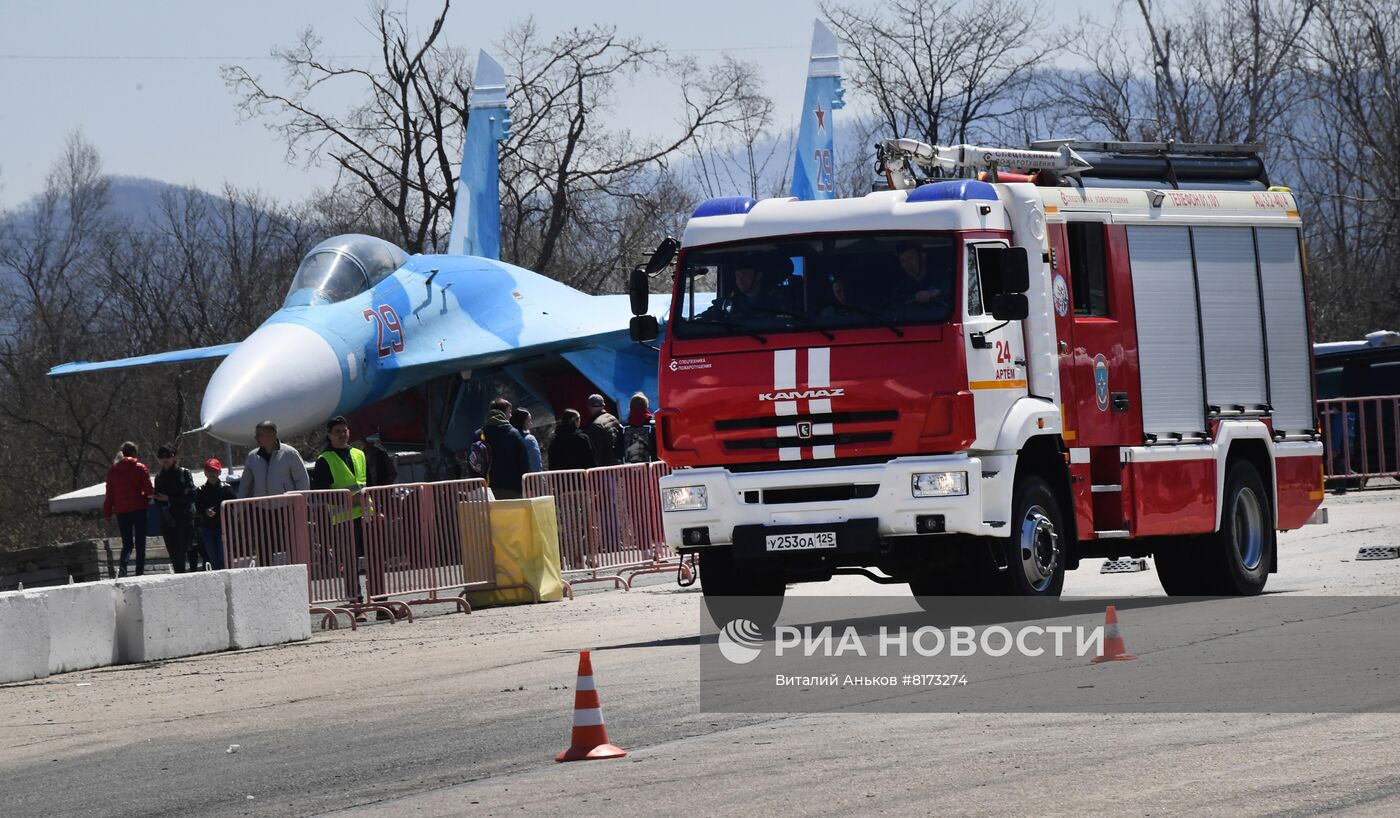 Соревнования дальневосточных команд МЧС РФ во Владивостоке