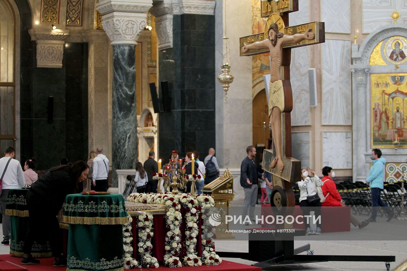 Празднование Пасхи в Сербии