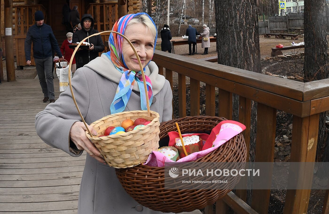 Освящение пасхальных куличей