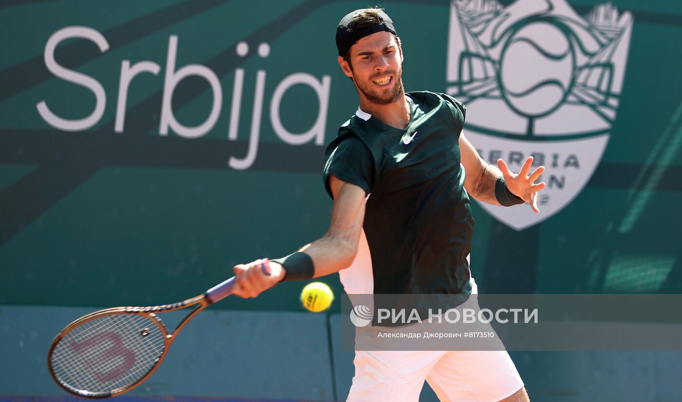 Теннис. Serbia Open. Матч Н. Джокович - К. Хачанов