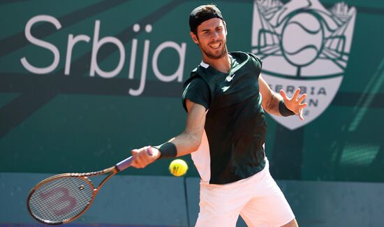 Теннис. Serbia Open. Матч Н. Джокович - К. Хачанов