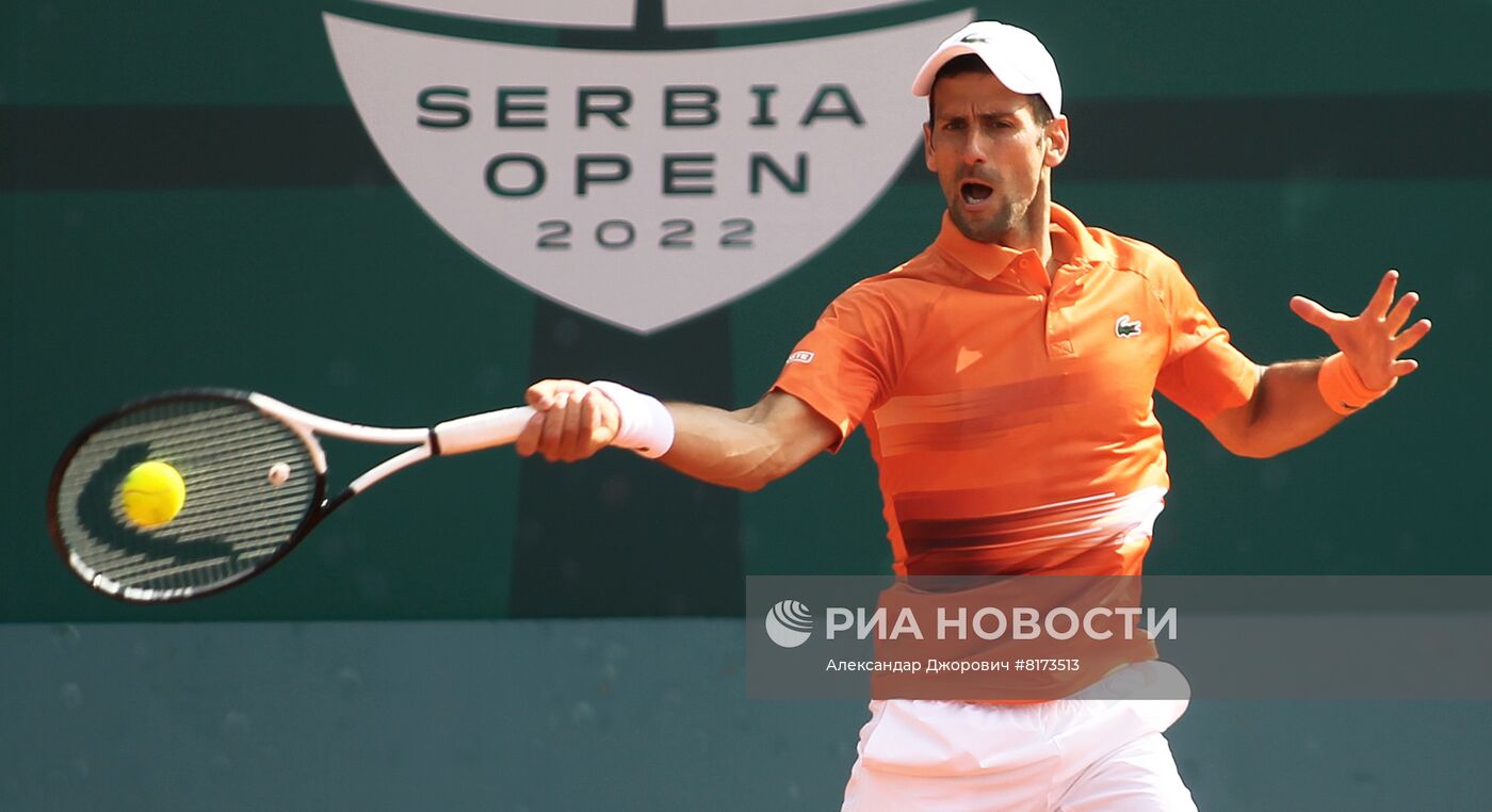 Теннис. Serbia Open. Матч Н. Джокович - К. Хачанов