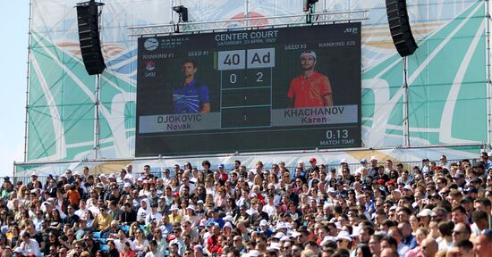 Теннис. Serbia Open. Матч Н. Джокович - К. Хачанов