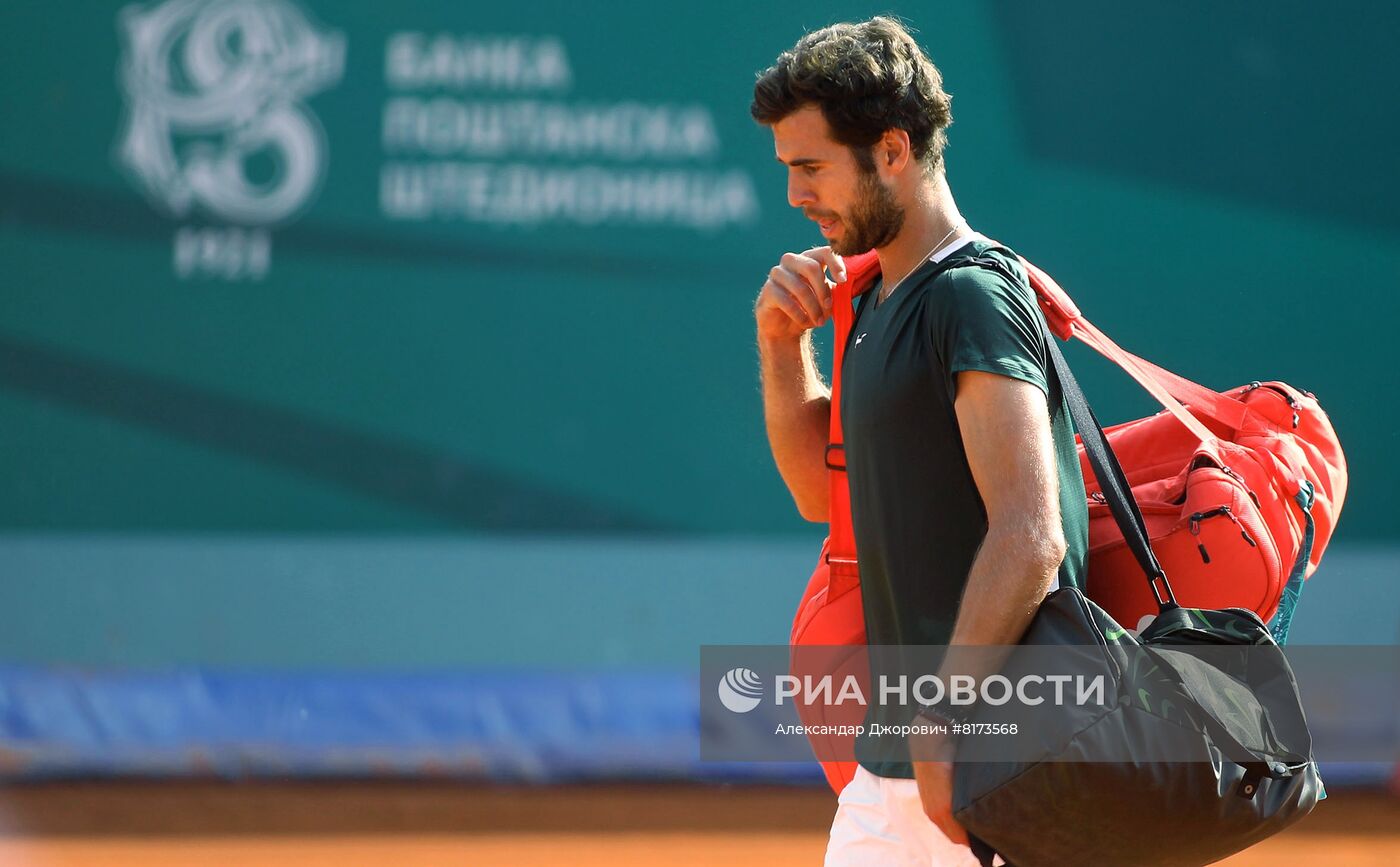 Теннис. Serbia Open. Матч Н. Джокович - К. Хачанов