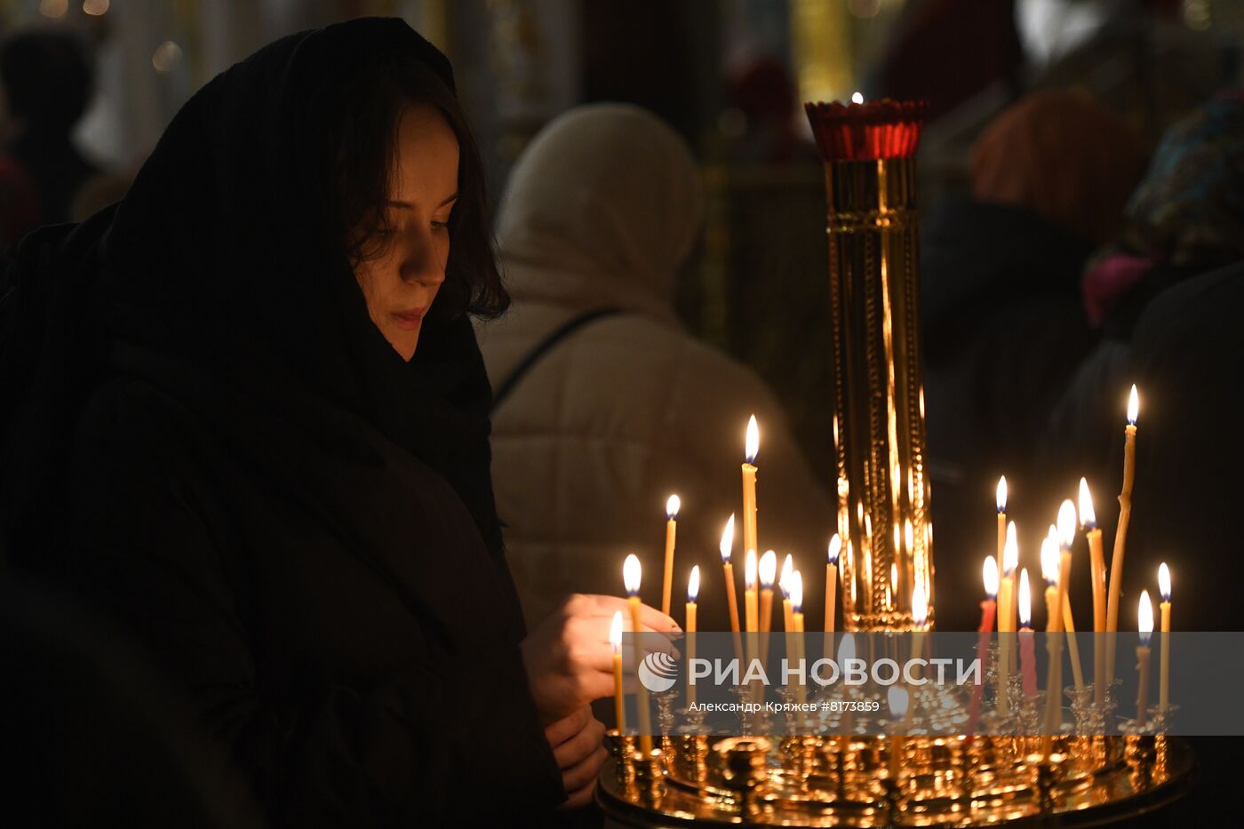 Празднование Пасхи в регионах России