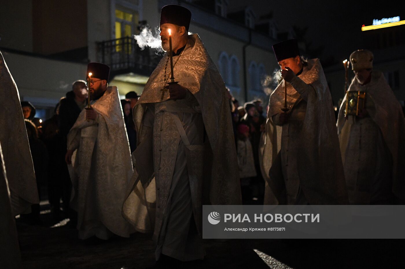 Празднование Пасхи в регионах России