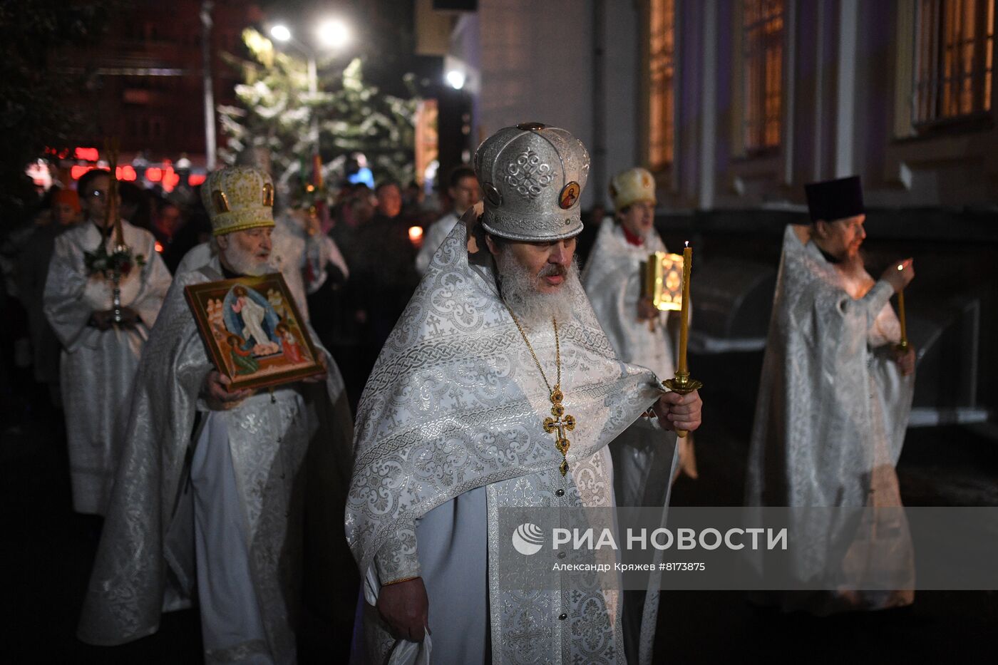 Празднование Пасхи в регионах России