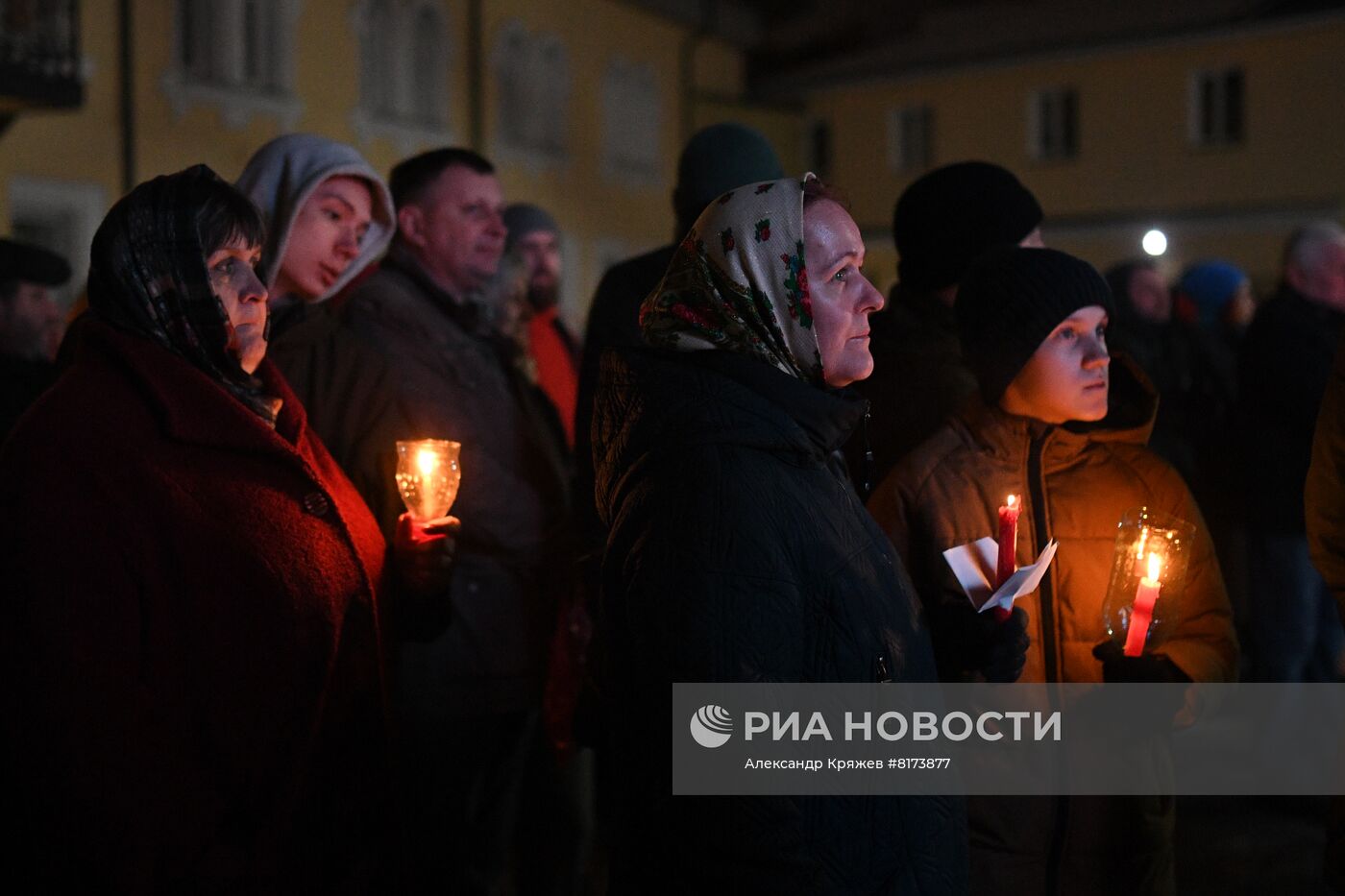 Празднование Пасхи в регионах России