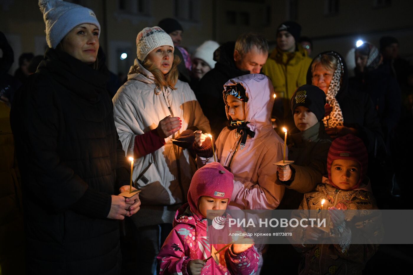 Празднование Пасхи в регионах России