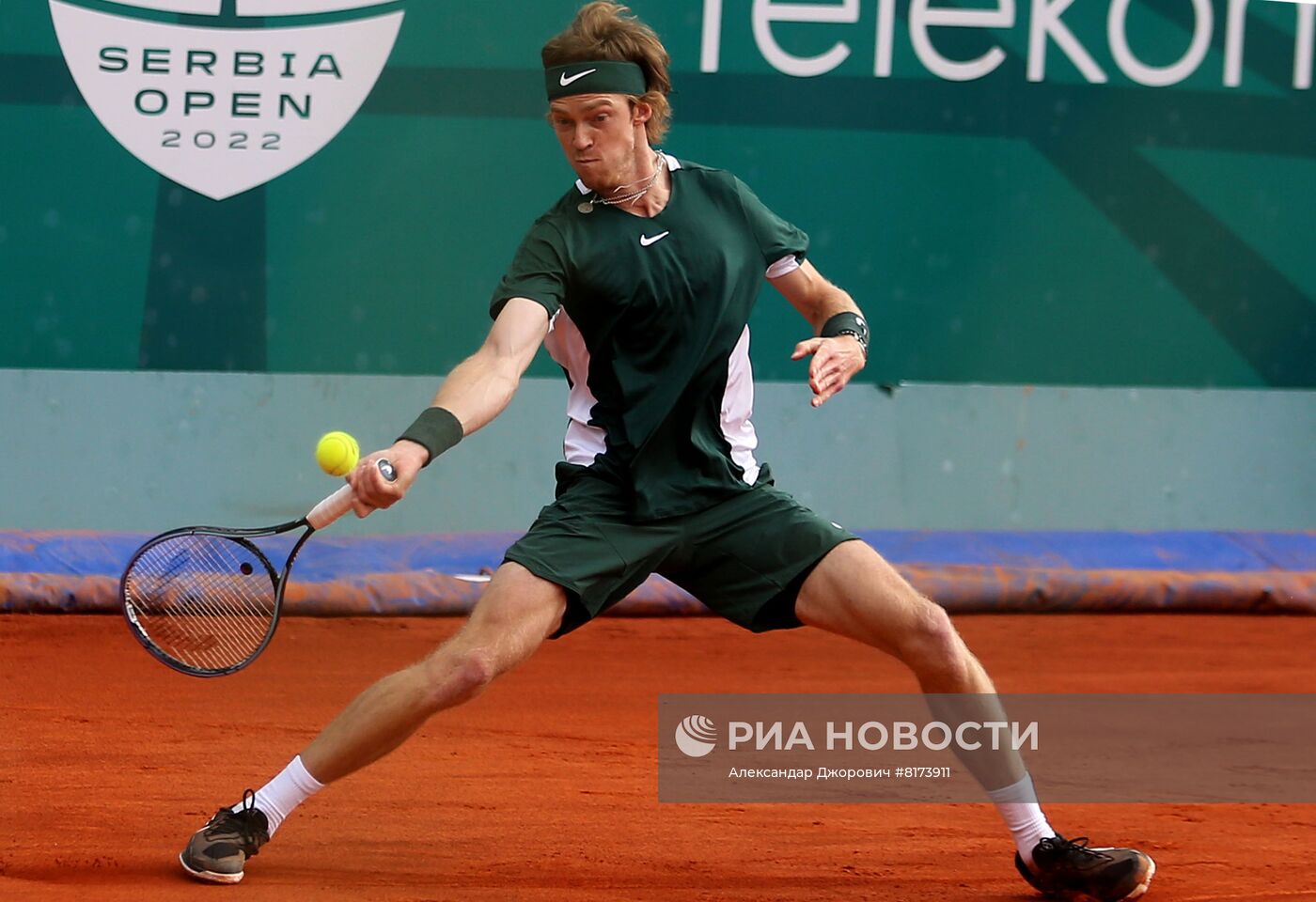 Теннис. Serbia Open. Матч Ф. Фоньини - А. Рублев