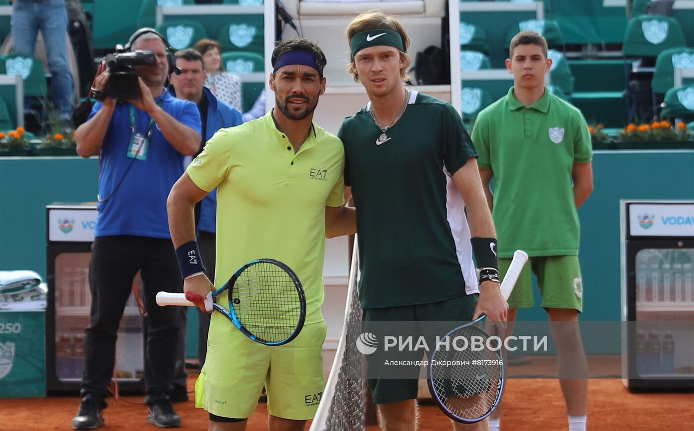 Теннис. Serbia Open. Матч Ф. Фоньини - А. Рублев