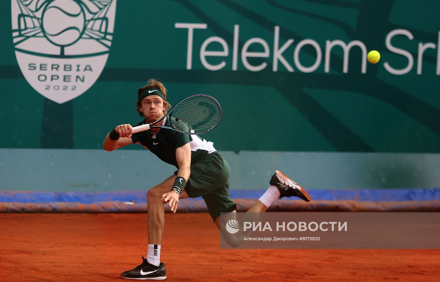Теннис. Serbia Open. Матч Ф. Фоньини - А. Рублев