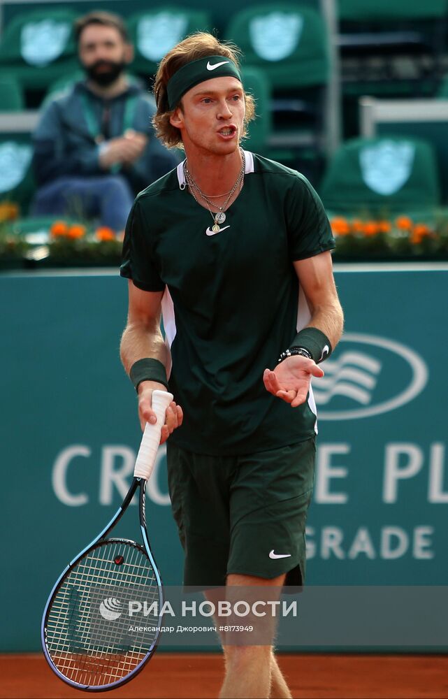 Теннис. Serbia Open. Матч Ф. Фоньини - А. Рублев