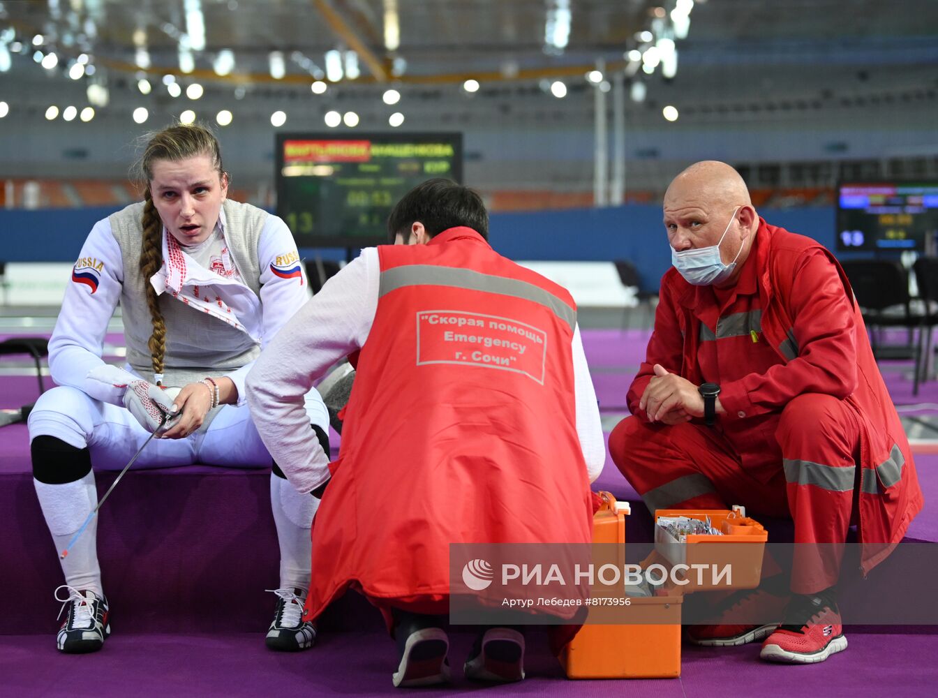 Фехтование. Чемпионат России. Женщины. Рапира