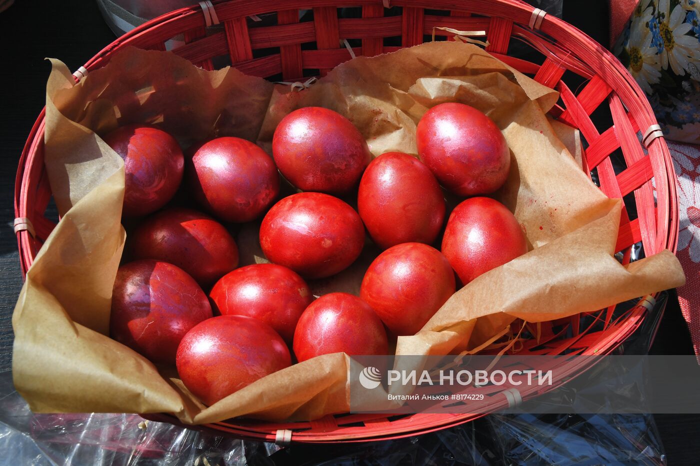 Празднование Пасхи в регионах России