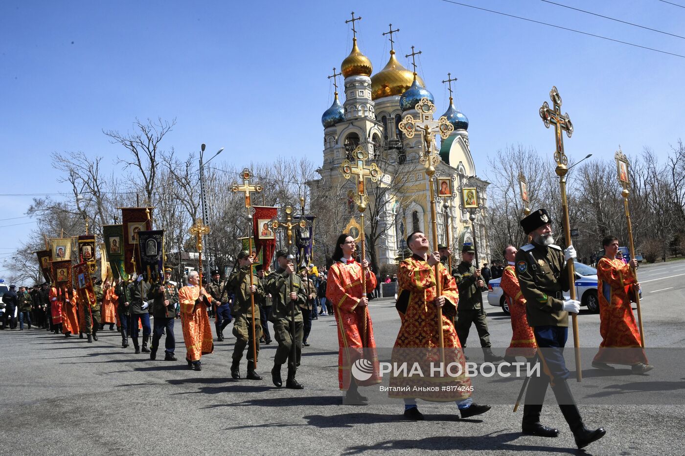 Празднование Пасхи в регионах России