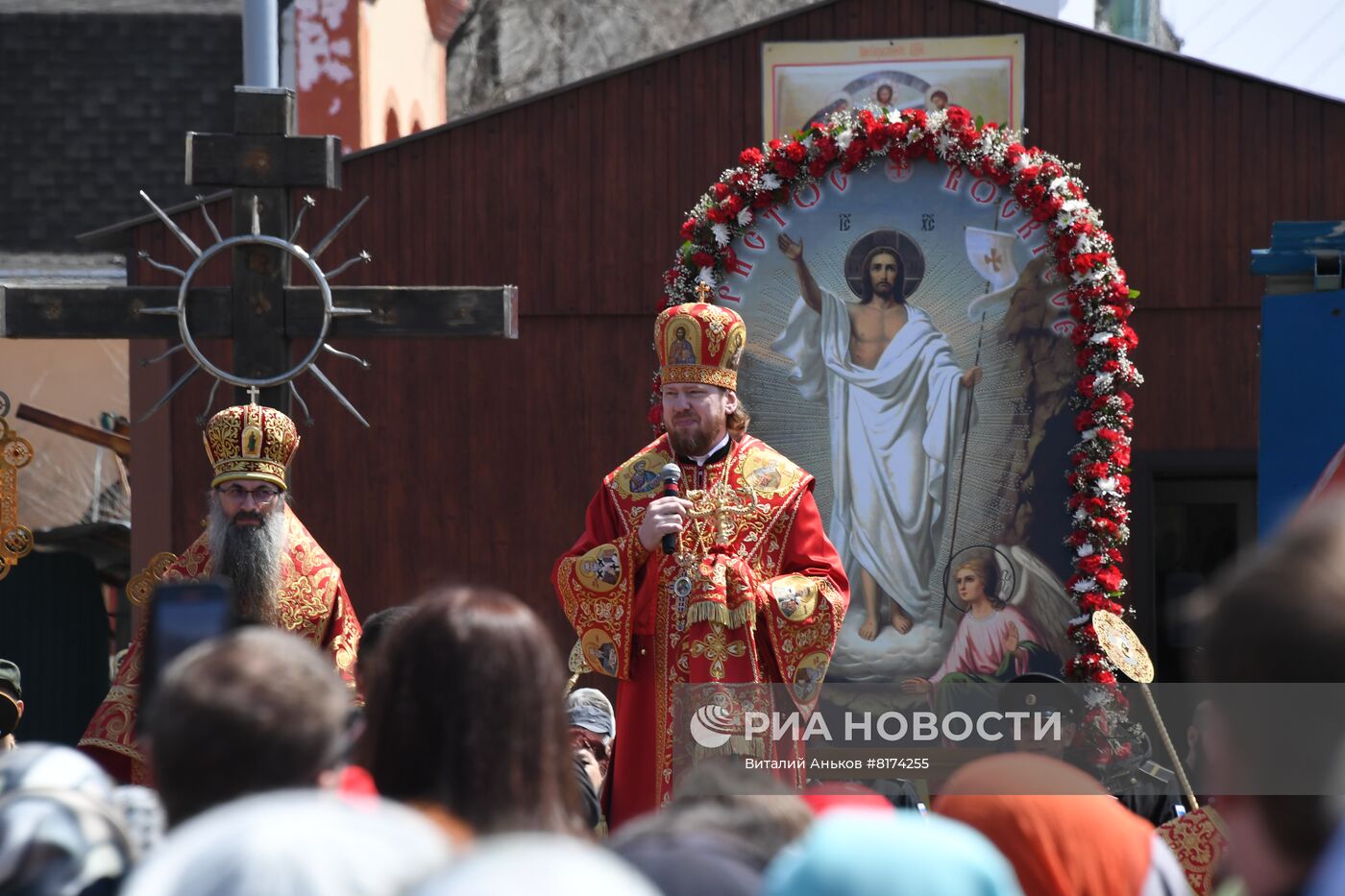 Празднование Пасхи в регионах России