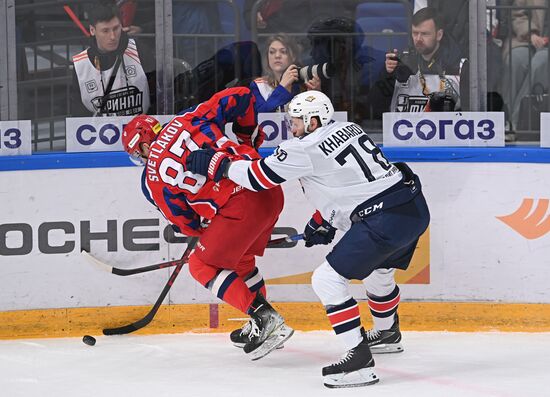 Хоккей. КХЛ. Финальная серия. Матч ЦСКА -"Металлург"