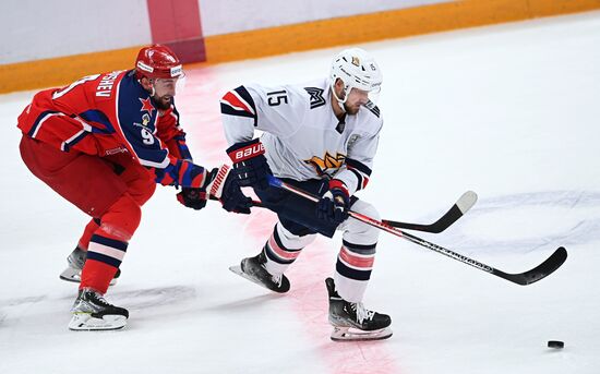 Хоккей. КХЛ. Финальная серия. Матч ЦСКА -"Металлург"