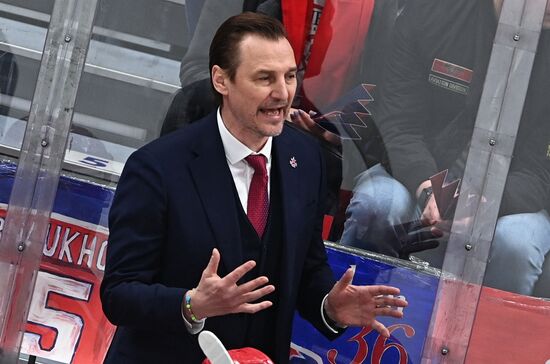 Хоккей. КХЛ. Финальная серия. Матч ЦСКА -"Металлург"