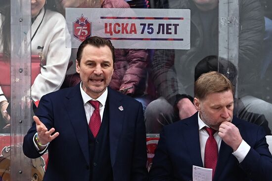 Хоккей. КХЛ. Финальная серия. Матч ЦСКА -"Металлург"