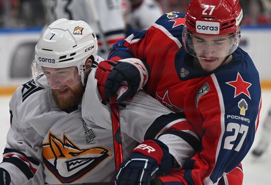 Хоккей. КХЛ. Финальная серия. Матч ЦСКА -"Металлург"