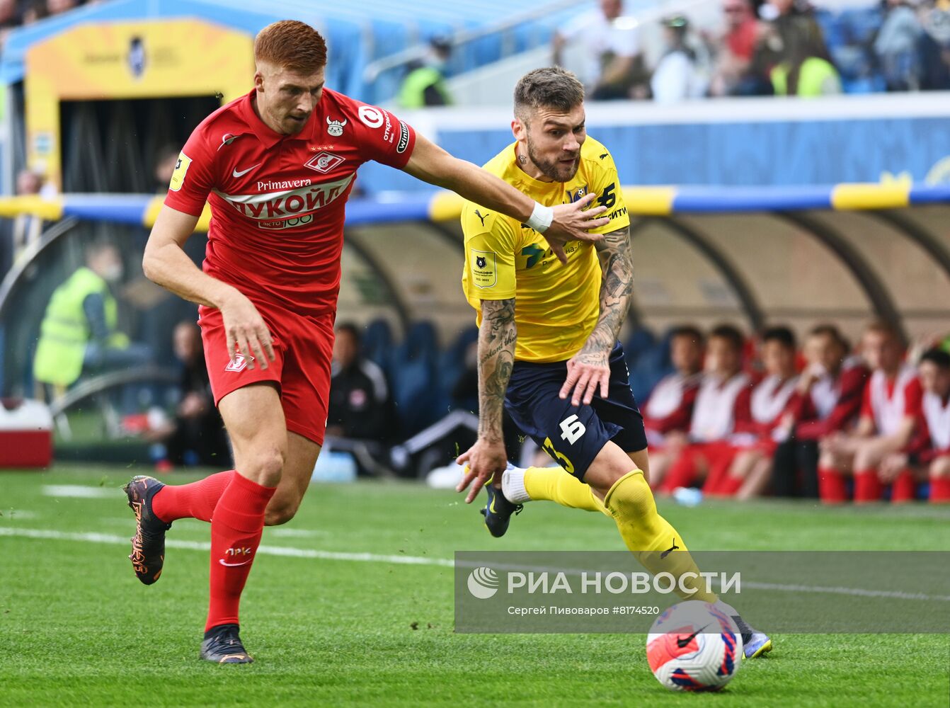 Футбол. РПЛ. Матч "Ростов" - "Спартак"