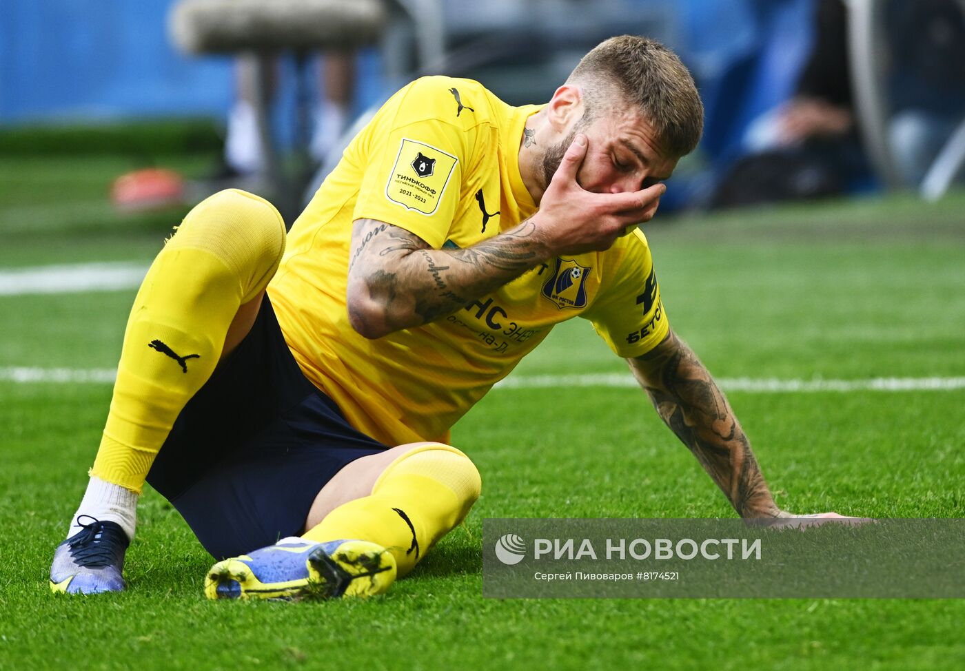 Футбол. РПЛ. Матч "Ростов" - "Спартак"