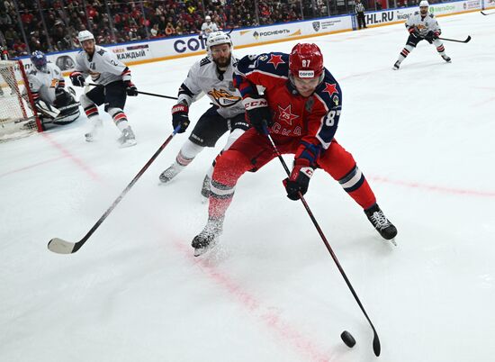 Хоккей. КХЛ. Финальная серия. Матч ЦСКА -"Металлург"