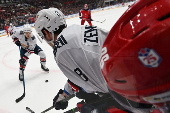 Хоккей. КХЛ. Финальная серия. Матч ЦСКА -"Металлург"